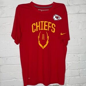 NFL + Dri-Fit Chiefs Shirt M